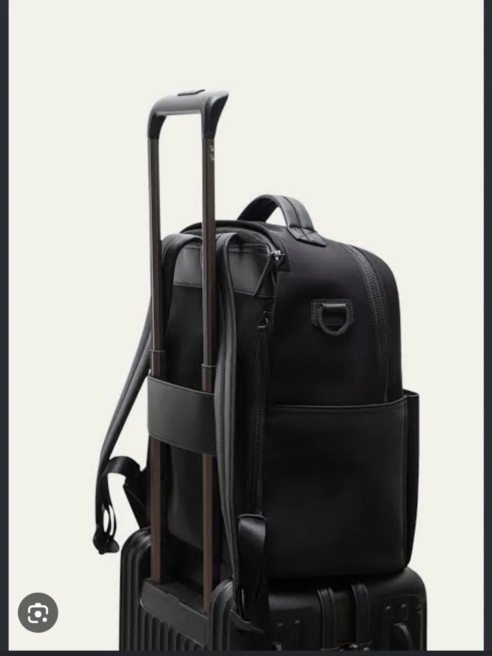 Mina Baie Noah Nylon diaper bag backpack